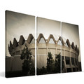 West Virginia Mountaineers 24" x 48" Stadium Canvas Print