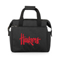 Nebraska Cornhuskers Black On The Go Lunch Cooler