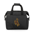 Wyoming Cowboys Black On The Go Lunch Cooler