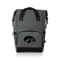 Iowa Hawkeyes On The Go Roll-Top Cooler Backpack