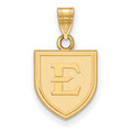 East Tennessee State Buccaneers 14k Yellow Gold Small Pendant