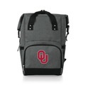 Oklahoma Sooners On The Go Roll-Top Cooler Backpack
