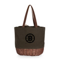 Boston Bruins Khaki Green Coronado Basket Tote