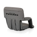 Houston Texans Heathered Gray Ventura Portable Outdoor Recliner