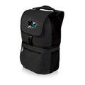San Jose Sharks Black Zuma Cooler Backpack