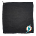 Miami Dolphins 15"" x 15"" Microfiber Golf Towel