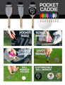Skinny Golf Pocket Caddie Divot Tool & Custom Ball Marker