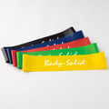 Body Solid Mini Resistance Bands - 5 Pack