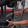 Body Solid Pro Select Weight Assisted Chin-Dip Machine - 310 lb weight stack