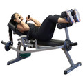 Body Solid Horizontal Ab Crunch Bench