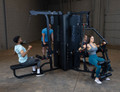 Body Solid Pro Clubline Four-Stack Commercial Gym