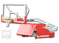 Gared Pro S Spring-Lift Portable Basketball System with 8' Boom
