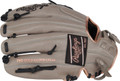 Rawlings R9 Contour Series 11.5" Fastpitch Softball Glove - Right Hand Throw - Gray