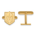Vegas Golden Knights Sterling Silver Gold Plated Cuff Links