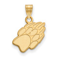 Wisconsin Badgers NCAA Ss Gold Plated Small NCAA Pendant