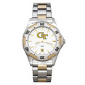 Georgia Tech Yellow Jackets Men's All-Pro Two-Tone Watch