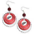 Detroit Red Wings Game Day Earrings