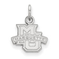Marquette Golden Eagles Sterling Silver Extra Small NCAA Pendant