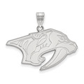 Nashville Predators Sterling Silver Large Pendant