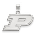 Purdue Boilermakers Sterling Silver Small NCAA Pendant