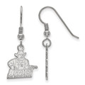 New Mexico State Aggies Sterling Silver Small Dangle Earrings