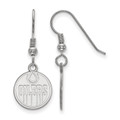 Edmonton Oilers Sterling Silver Small Dangle Earrings