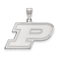Purdue Boilermakers Sterling Silver Medium Pendant
