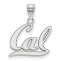 California Golden Bears Sterling Silver Medium Pendant