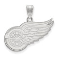 Detroit Red Wings Sterling Silver Large Pendant