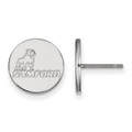 Samford Bulldogs Sterling Silver Small Post Earrings
