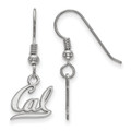 California Golden Bears Sterling Silver Extra Small Dangle Earrings