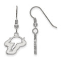 South Florida Bulls Sterling Silver Small Dangle Earrings