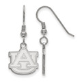 Auburn Tigers Sterling Silver Small Dangle Earrings