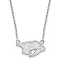 Nashville Predators Sterling Silver Small Pendant Necklace