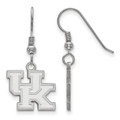 Kentucky Wildcats Logo Art Sterling Silver Small Dangle Earrings