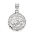 UNLV Rebels Sterling Silver Medium Crest Pendant