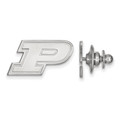 Purdue Boilermakers Logo Art Sterling Silver Lapel Pin
