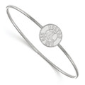 Boston Red Sox Sterling Silver Bangle Slip on Bracelet