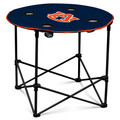 Auburn Tigers Round Folding Table