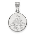 New Orleans Privateers Sterling Silver Medium Disc Pendant