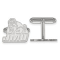 James Madison Dukes College Sterling Silver Cuff Links