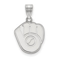 Milwaukee Brewers Sterling Silver Medium Pendant