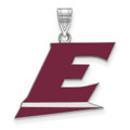 Eastern Kentucky Colonels Sterling Silver Large Enameled Pendant