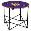LSU Tigers Round Folding Table