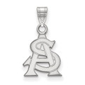 Arizona State Sun Devils Sterling Silver Small Pendant