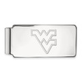 West Virginia Mountaineers Sterling Silver Money Clip