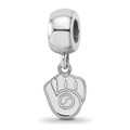 Milwaukee Brewers Logo Art Sterling Silver Xs Bead Charm