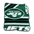 New York Jets Raschel Throw Blanket