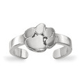Clemson Tigers Sterling Silver Toe Ring