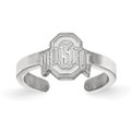 Ohio State Buckeyes Sterling Silver Toe Ring
